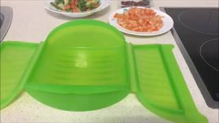 Menestra de verduras en estuche de vapor Lekue - YouTube