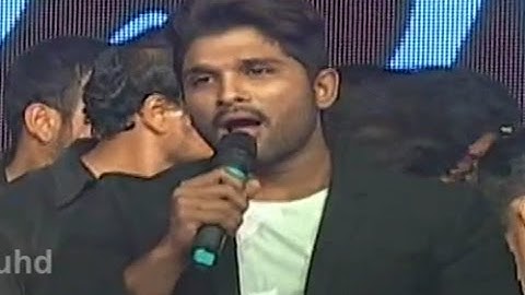 Great Respect Towards Women, Insisted me to do Rudramadevi Movie : Allu Arjun Emotionally