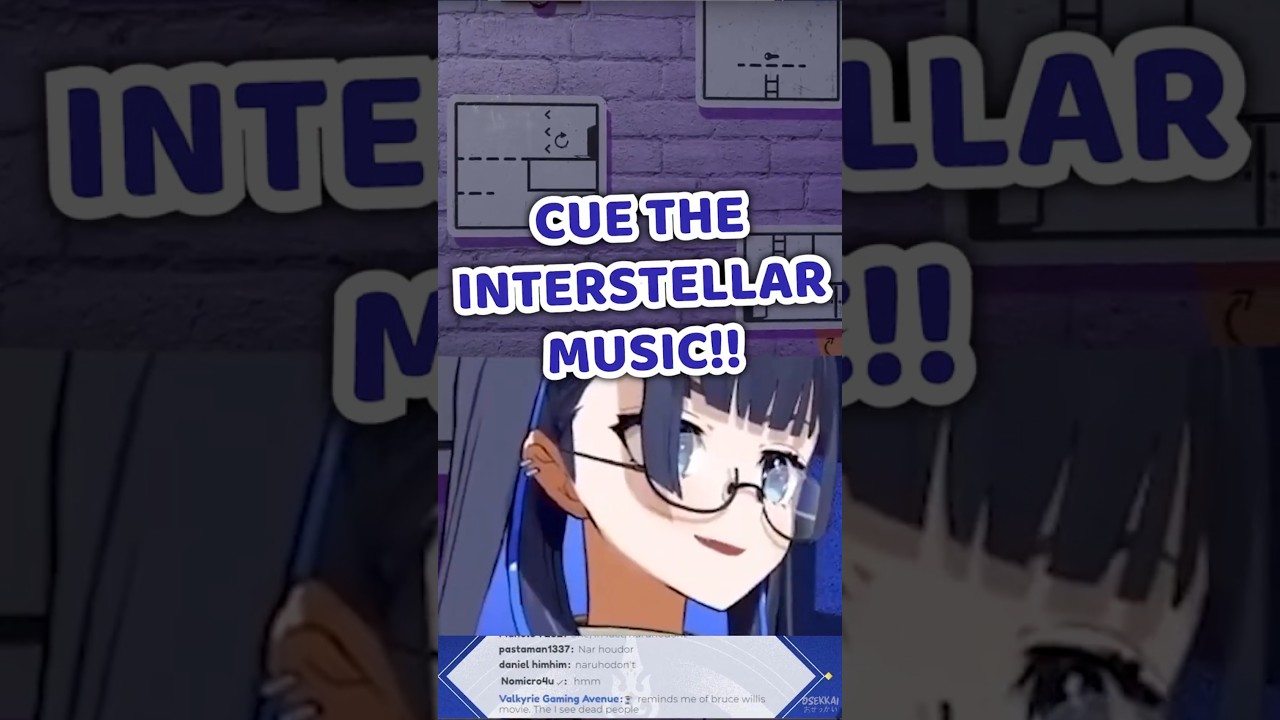 Kronii: "CUE THE INTERSTELLAR MUSIC!"