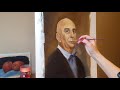 How to oil paint realistic portrait