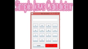 Java Calculator | Java GUI  with Backspace(part 3)