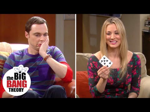 Sheldon Cant Figure Out the Card Trick 