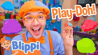 Blippi Makes Pretend Ice Cream with the Play-Doh Ultimate Ice Cream Truck | Blippi Toys ad