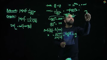 Lec5-Butterworth vs Chebyshev response: Filter order comparison