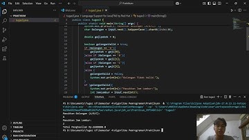 Tugas 3 Praktikum Algoritma Pemrograman