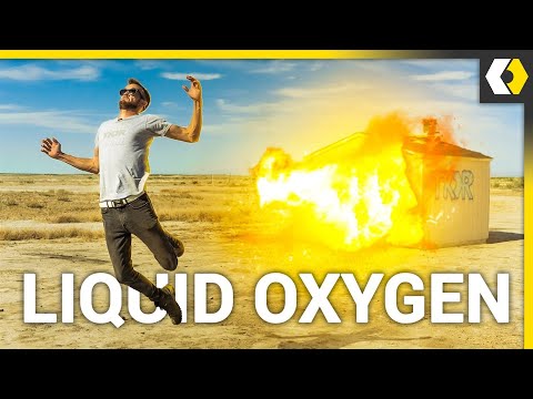 Why You Should NEVER Spill Liquid Oxygen
