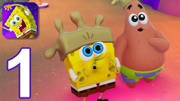 SpongeBob: The Cosmic Shake Mobile - Gameplay Walkthrough Part 1 - Intro & Tutorial (iOS, Android)