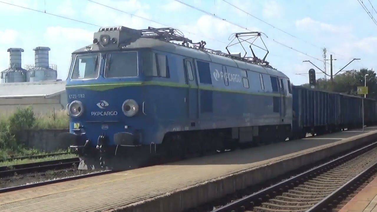 Pociągi na stacji Bąków IC Osterwa M62 PolMiedz  ET22 PKP Cargo I inne