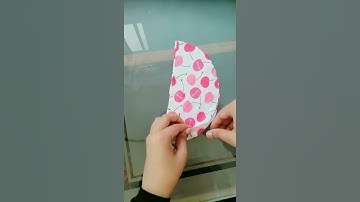 Diy Kids Face Mask / Handmade Mask Malayalam / How to make  face mask for children  / Mask for kids