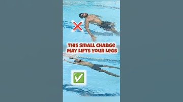 Trick to Float: This Small Adjustment May Help You Float Better 🏊🏻 #swimming #pool #floating