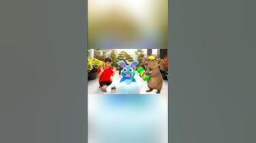 Capy cùng anh giúp bà tắm cho con Sprunki Gekkie Ester và cái kết #capybara