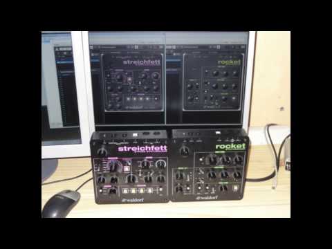 Waldorf Rocket controled by Reaper and Reaktor