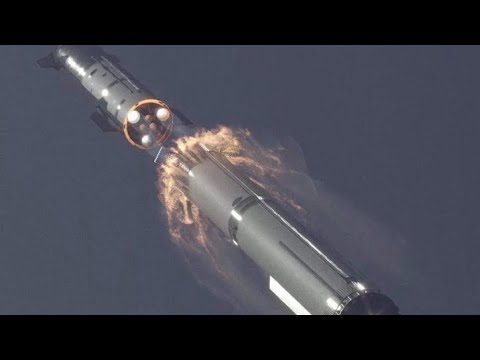 STARSHIP SEPARATION: Eye-watering