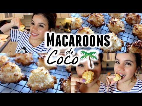 Vídeo: Macarrons De Coco Amb Xocolata