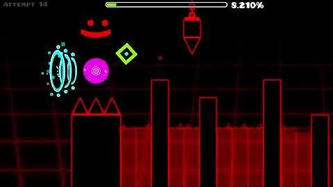 The Challenge backwards - Geometry Dash