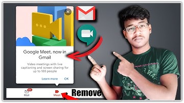 How To Use Google Meet From Gmail Application - How To Remove Google Meet Tab From Gmail App