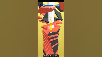 Stack Ball | All Levels Gameplay Walkthrough | New Level 292 | ios, android, Mobile Game #shorts
