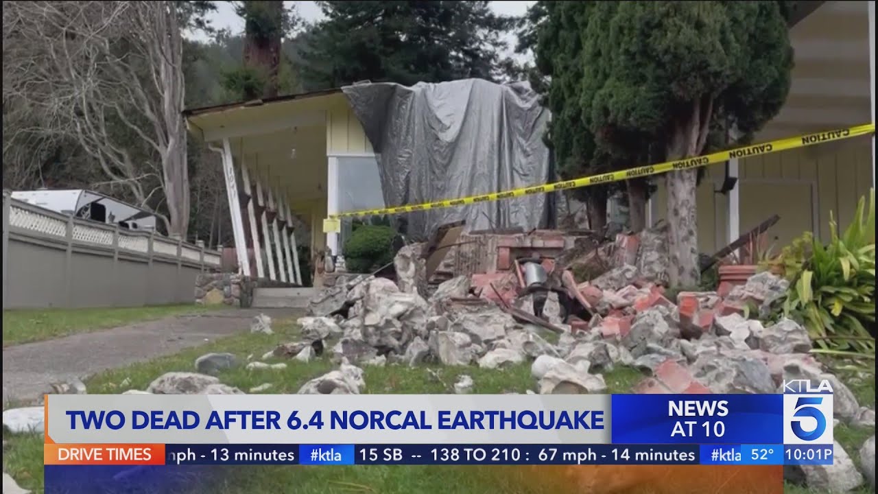 5.5 magnitude earthquake in Northern California knocks out CHP ...