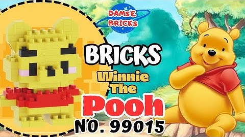 How To Build Nano Bricks Winnie the Pooh - Item No.99015 #bricks #lego