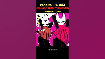 Ranking The Best Hollow Knight Silksong #silksong #hollowknight #ranking #animation #animatic #fyp