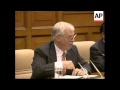 HONG KONG: CHRIS PATTEN SPEAKS AT LEGISLATIVE COUNCIL FOR LAST TIME