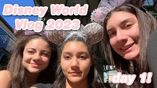 DISNEY WORLD VLOG 2023: Travel Day, Pop Century Resort Tour, and Epcot!