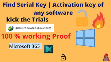 How to find activation key of any software | Hack activation key | Get any software Activation key