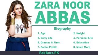 Zara Noor Abbas Biography - Early Life, Age, Height, Husband, Education & More