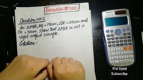 Mathematics Book 2 (D2) |  7th Edition | Exercise # 10 C | Q # 2 & 3 | Ifra Syed | in Urdu\Hindi