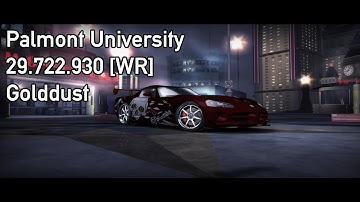 NFS Carbon Drift \ Palmont University(2 laps) \ 29.722.930 [WR]