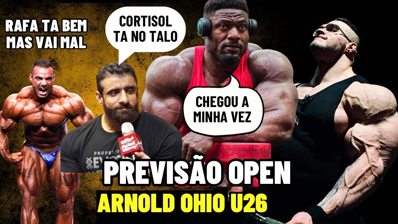 PREVISÃO OPEN ARNOLD OHIO 2026 - BRANDÃO EM 7º?