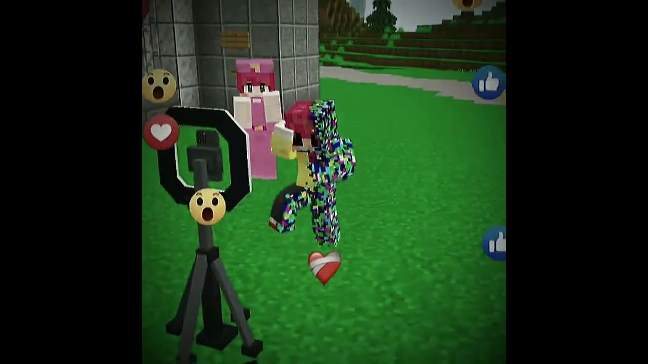 Ông Chú Police Làm Tiktok Cùng Hiha Glitch !!?? 😱😱 @OopsHiha #minecraft