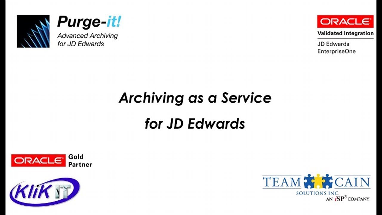 An Overview of Archiving as a Service - YouTube