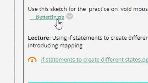 if(mousePressed) vs void mousePressed()