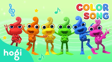 Learn Colors with Colorful Frido | Hogi Color Song | Colors for Kids | Learn with Hogi