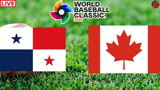 PANAMA vs CANADA WORLD BASEBALL CLASSIC LIVE GAME CAST & CHAT