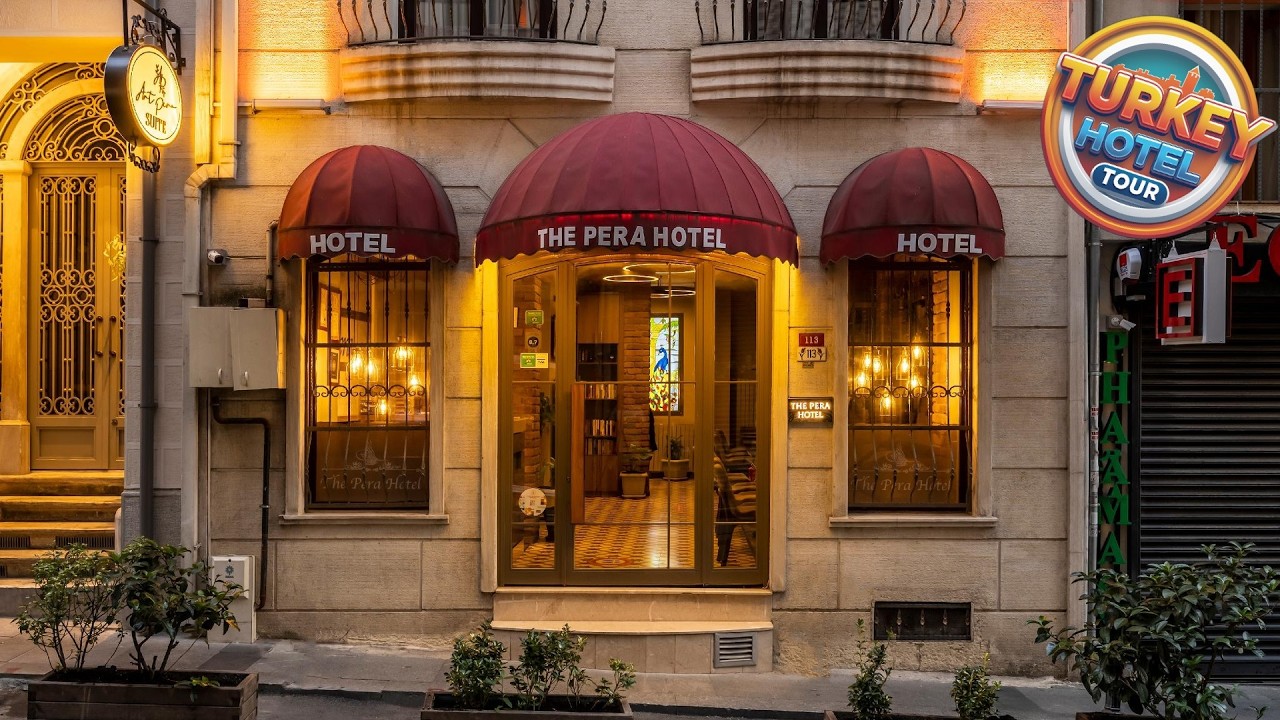 The Pera Hotel | İstanbul, Turkey | Hotel Review 🛏️ - YouTube