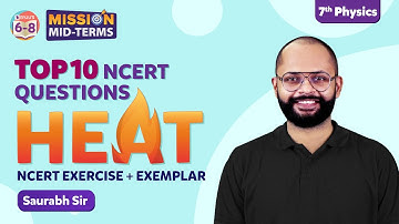 Top 10 NCERT Questions & Answers Heat Class 7 Science Chapter 4 (Exercise + Exemplar) | BYJU