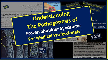 Pathogenesis of Frozen Shoulder Syndrome | Maj Dr S Bakhtiar Choudary (Retd)