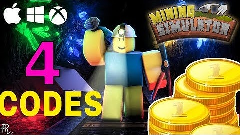 [4 CODES] MINING SIMULATOR ROBLOX