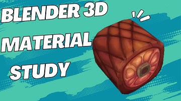 BLENDER 3.4 MEAT -Material Study