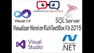Visualizar Archivo Word en un RichTextBox en Visual Basic 2015