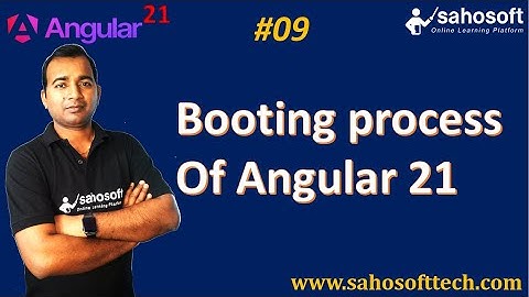booting process of Angular 21 application | Angular 21 Tutorials in Hindi