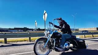 Rolling In Style Matts Road King Vicla Harley Davidson Ride