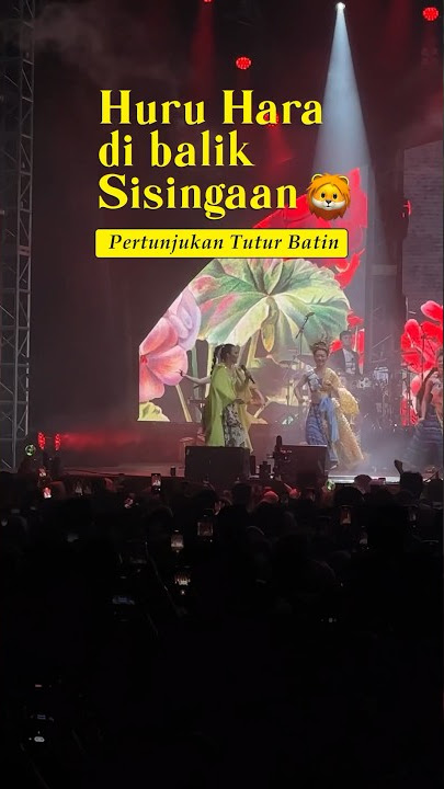 Huru Hara Sisingaan di Pertunjukan #TuturBatin #YuraYunita #Shorts