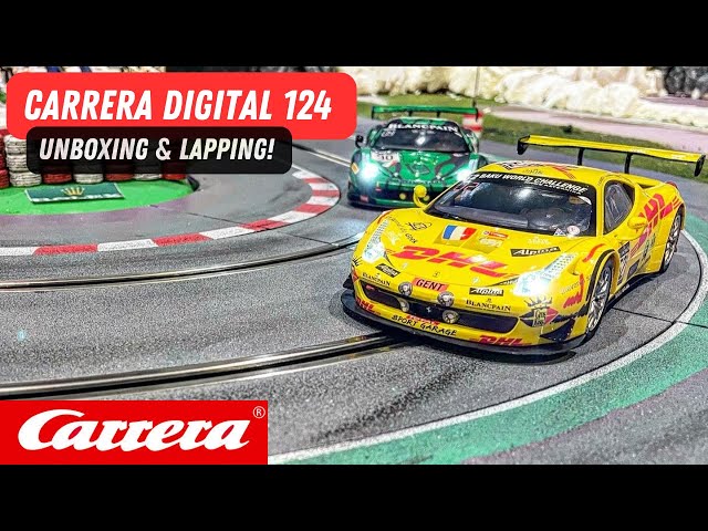 Carrera 124 Digital Unboxing and Lapping! 🏁 