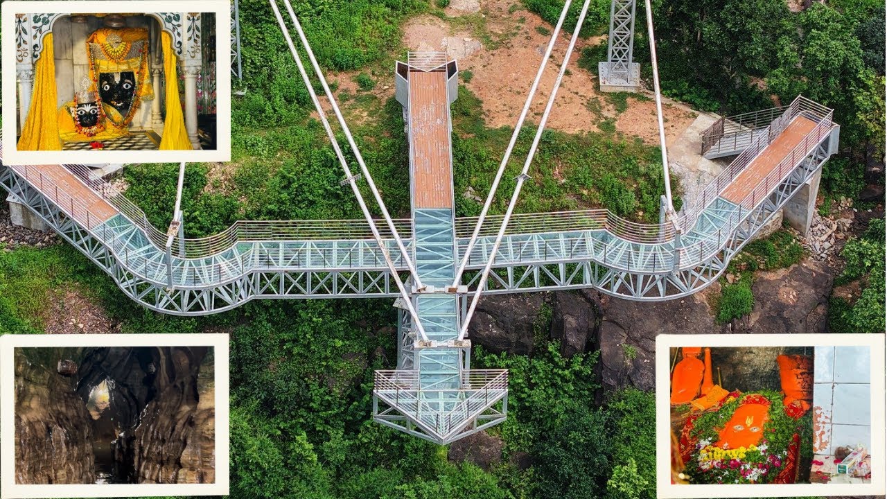 Uttar Pradesh ka Pahala Glass bridge | Tulasi waterfall Chitrakoot | 