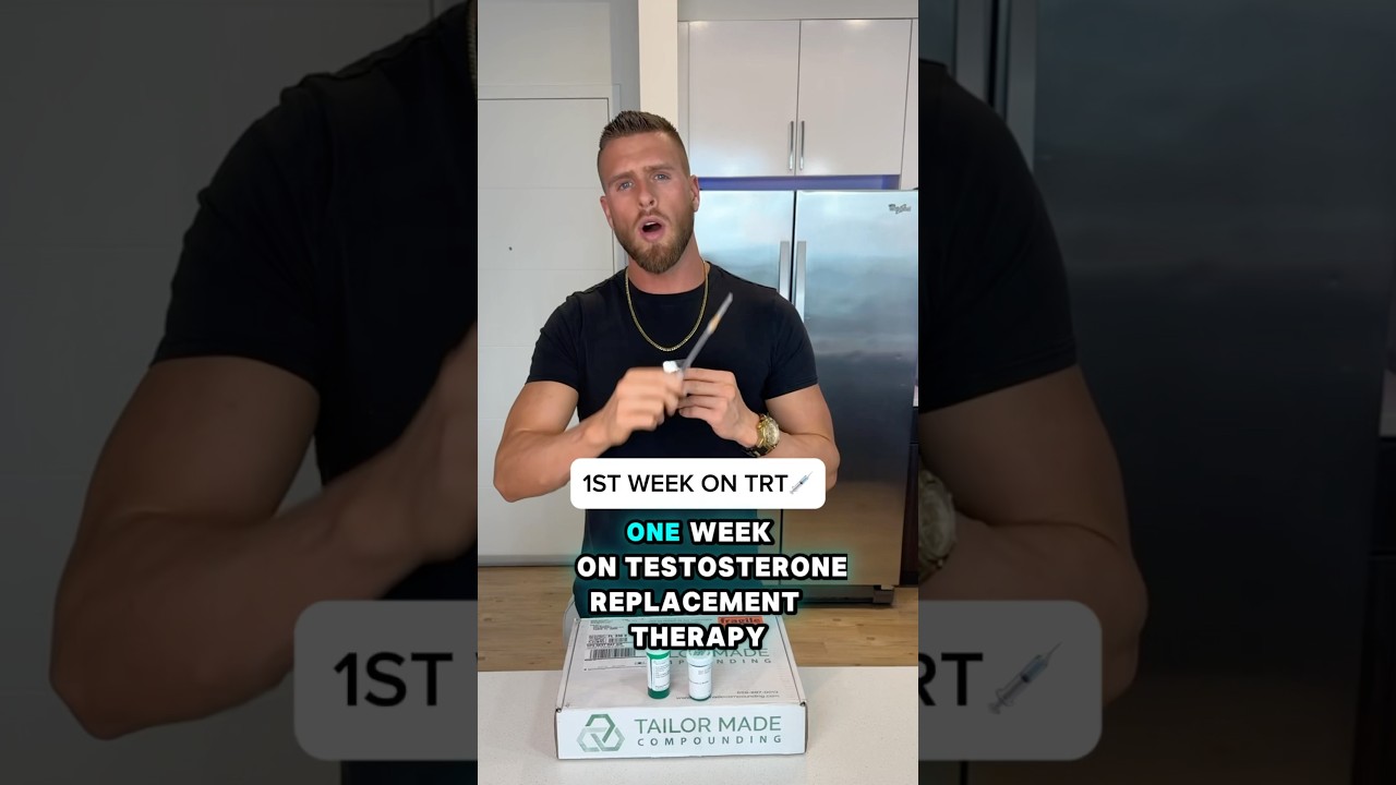 One week on Testosterone Replacement Therapy results - TRT before and ...