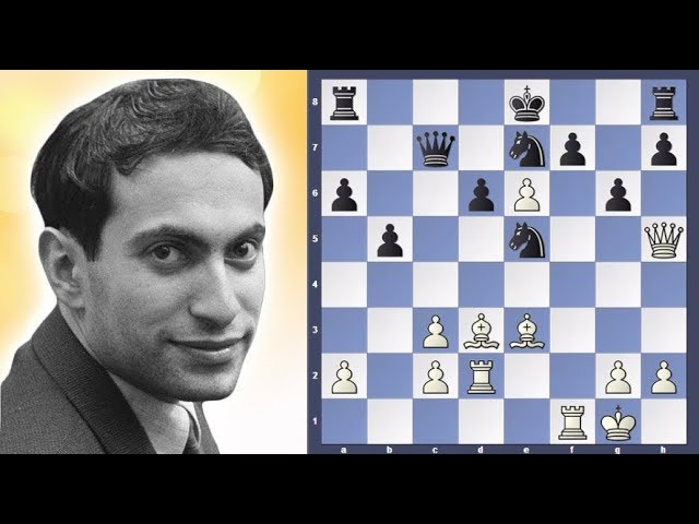 Grandmaster Mikhail Tal and Sasha Gorelikov a Leningrad schoolboy