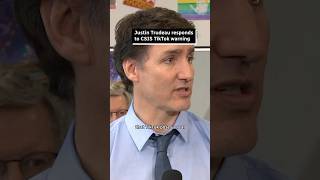 Trudeau says Canadians should heed TikTok warning